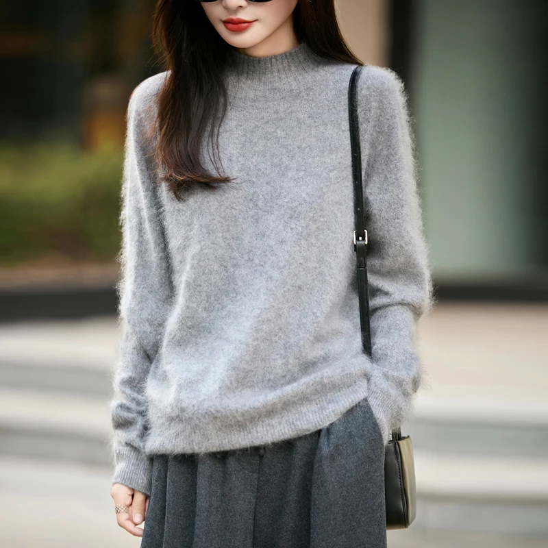 100% Wool Women's Fluffy High  - Embroidery ulasan dan harga