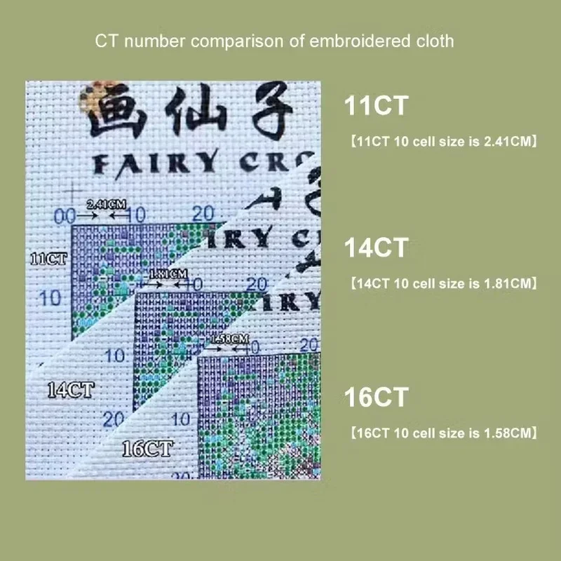 【CC2656- Swing Dwarf】DIY Stamp - Cross Stitch Stamped Kits Beginners ulasan dan harga