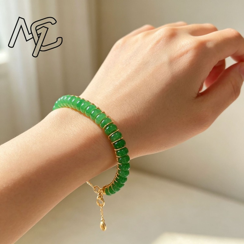 Natural Dry Blue Jade Abacus B - Beading ulasan dan harga