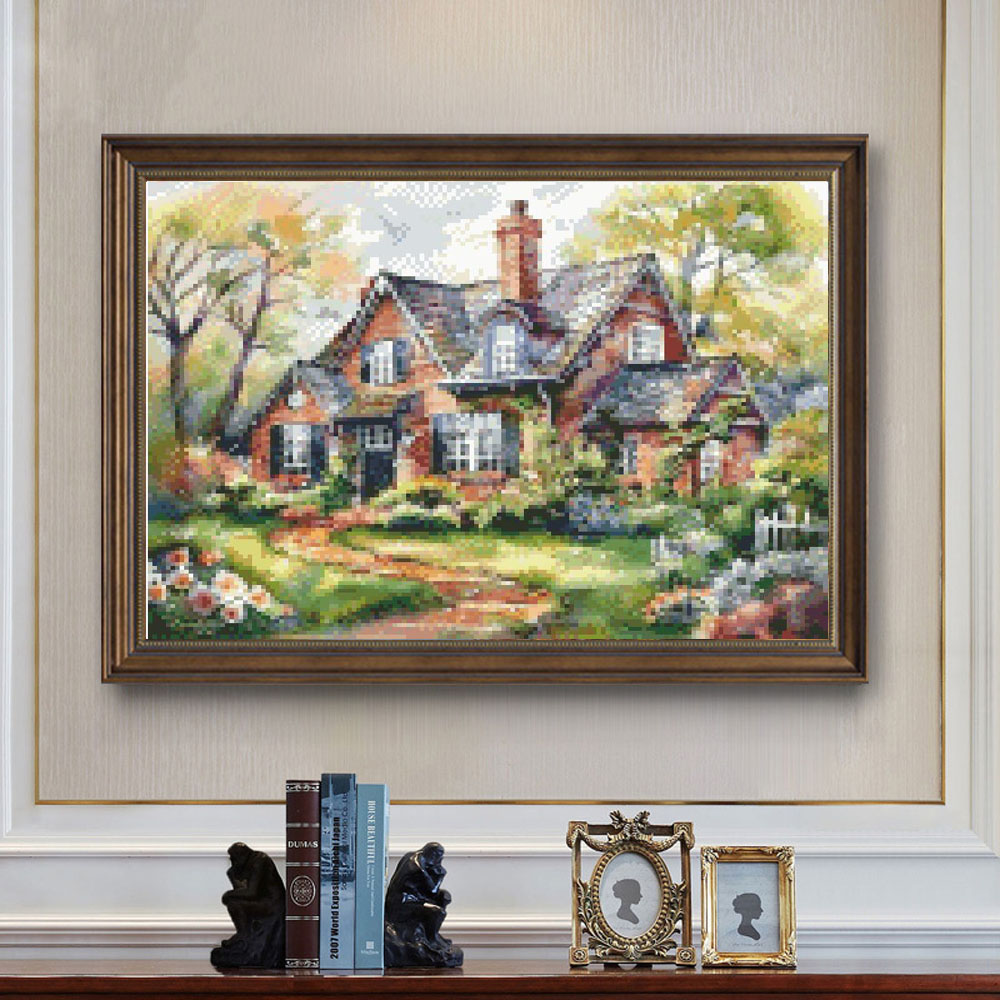 Cross Stitch Embroidery Forest - Cotton Embroidery Thread Skeins ulasan dan harga